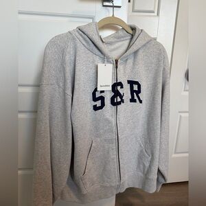 Sporty & Rich Women's Ivy Logo Appliqué Cotton Hoodie